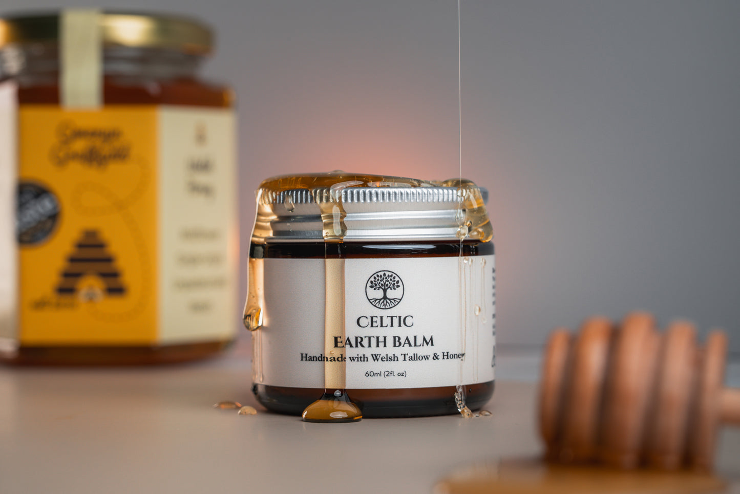 Celtic Earth Balm - Tallow & Raw Honey